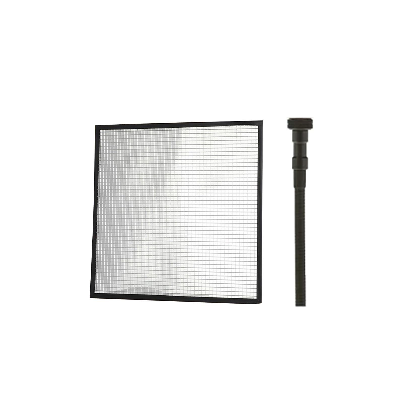 Flexibler Multi-Spiegel-LICHTREFLEKTOR, KREATIVE LICHTFORMUNG FÜR Fotografie, Video, MCPET+PC+Aluminium 9,4X9,4IN (Silber)