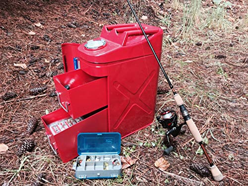 Rampage Products Universal Trail Can Utility/Tool Box | Red |86619 #TOP2