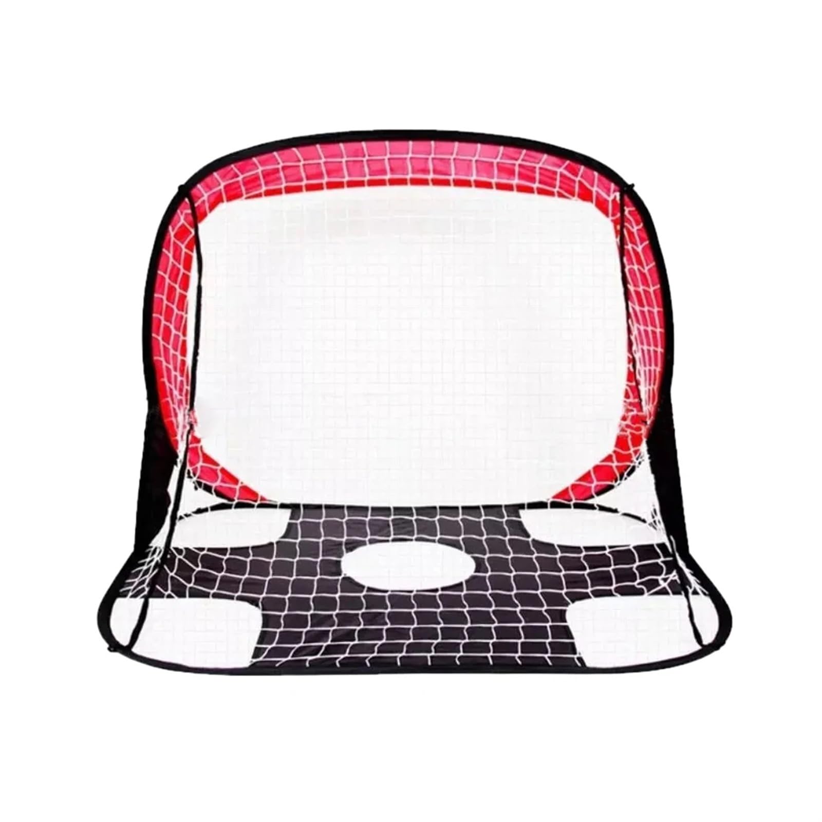 Porta da calcio pieghevole Porta da calcio pieghevole 2 in 1 Rete portatile piccola leggera for interni ed esterni