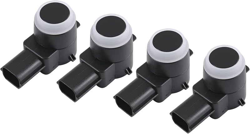 Juego de 4 sensores de estacionamiento de respaldo para parachoques trasero con junta tórica de repuesto para Chevrolet Cadillac GMC Chevy Saturn Buick reemplaza 25961317 15239247 25961321 21995586 25962147 sensores de asistencia de estacionamiento