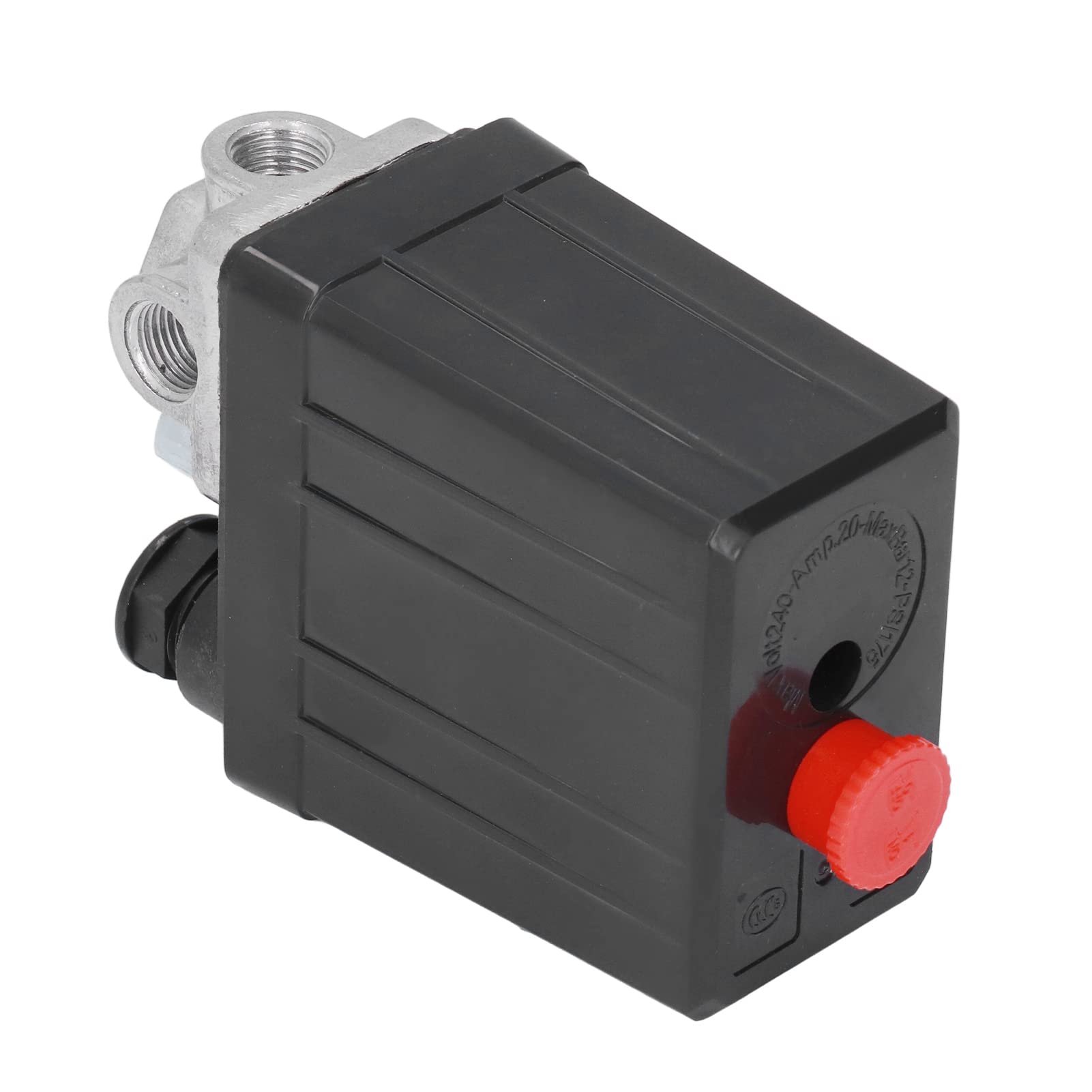 Fafeicy Pressostat De Compresseur D'air, 4 Ports 240 V 16 A