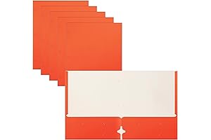 Better Office Products Two Pocket Folders 50 Pack