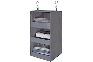 GRANNY SAYS Hanging Closet Organizer and Storage for RV and Camping
