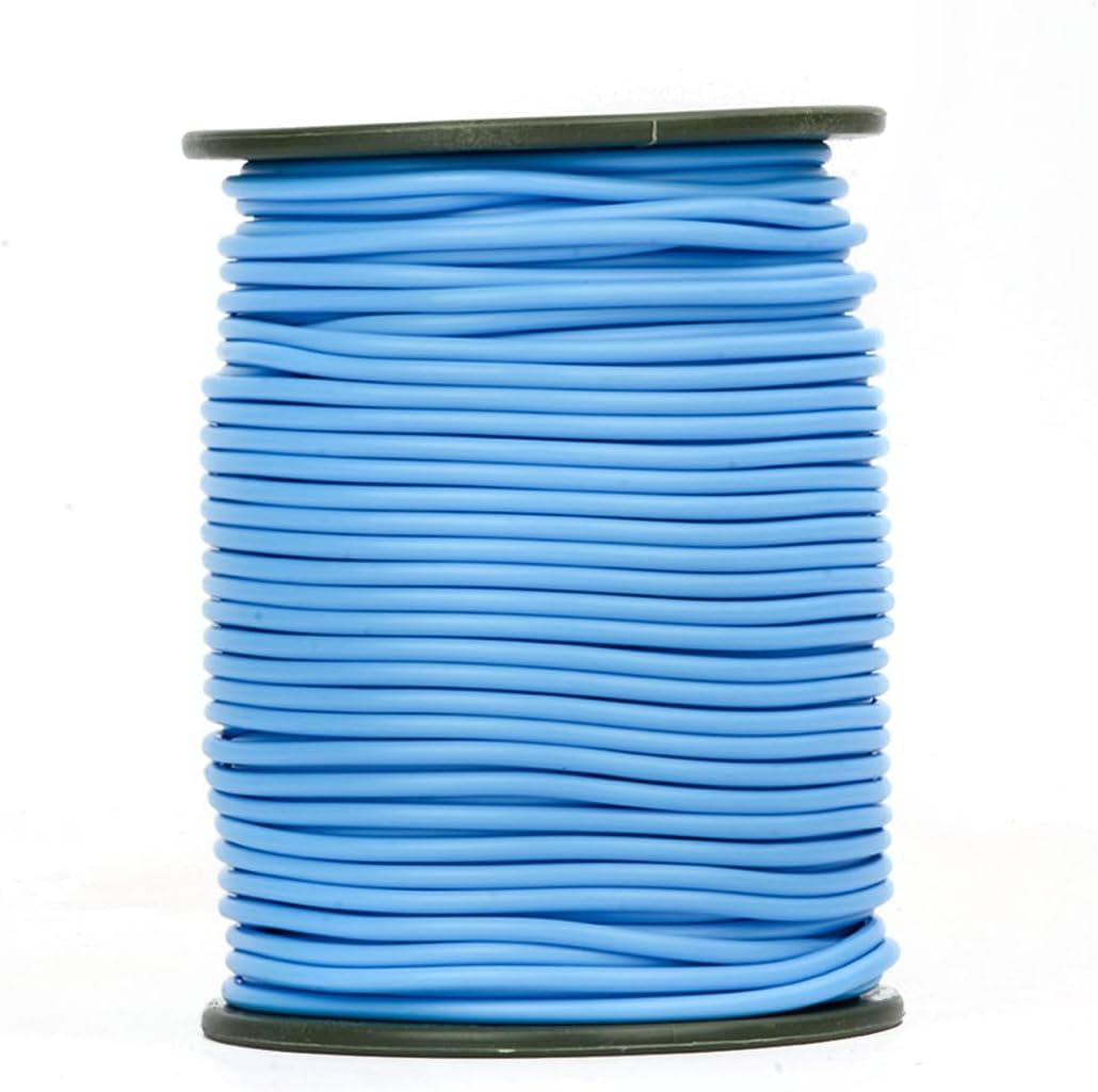 PVC Plastic Welding Round Rod Wire 4mm/0.157" for PVC Floor Inroom,100Meter,Light Blue