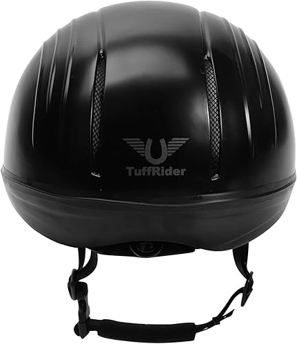 Vista 8 de TuffRider Starter Basic - Casco de equitación para jinetes ecuestres con varios calcetines de tira
