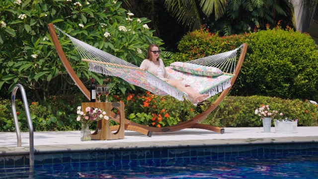 Amazon.com : Lazy Daze Hammocks 12 FT Double Quilted Fabric