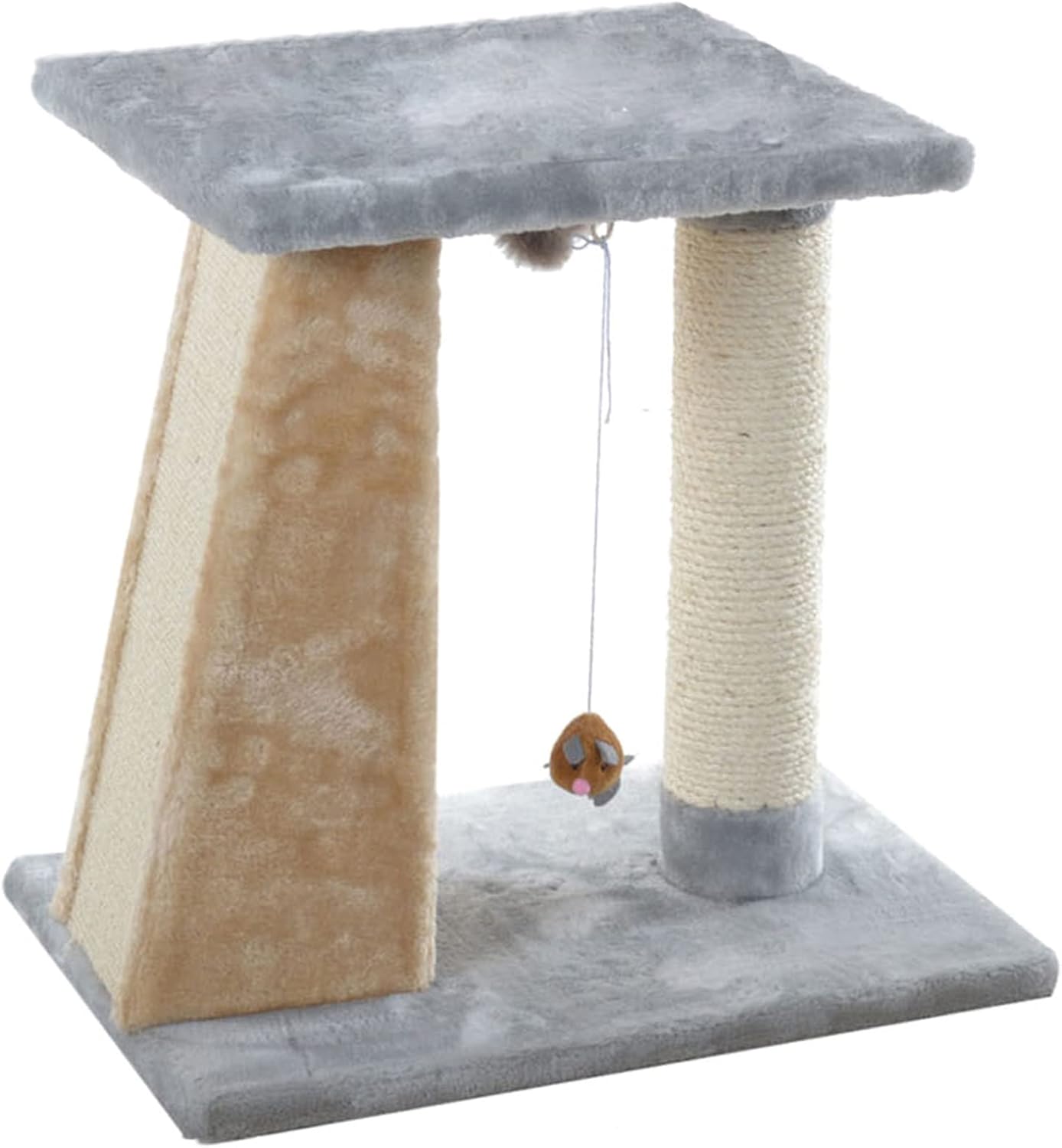 Armarkat X2001 Two-Level Real Wood Scratcher W Sisal Carpet Board