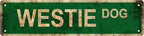 Miniatura 62 de SHIH TZU ST DOG - Letrero de metal para bar, cafetería, garaje, cueva, hogar, habitación, baño, granja, jardín, porche, decoración de patio, 16 x 4