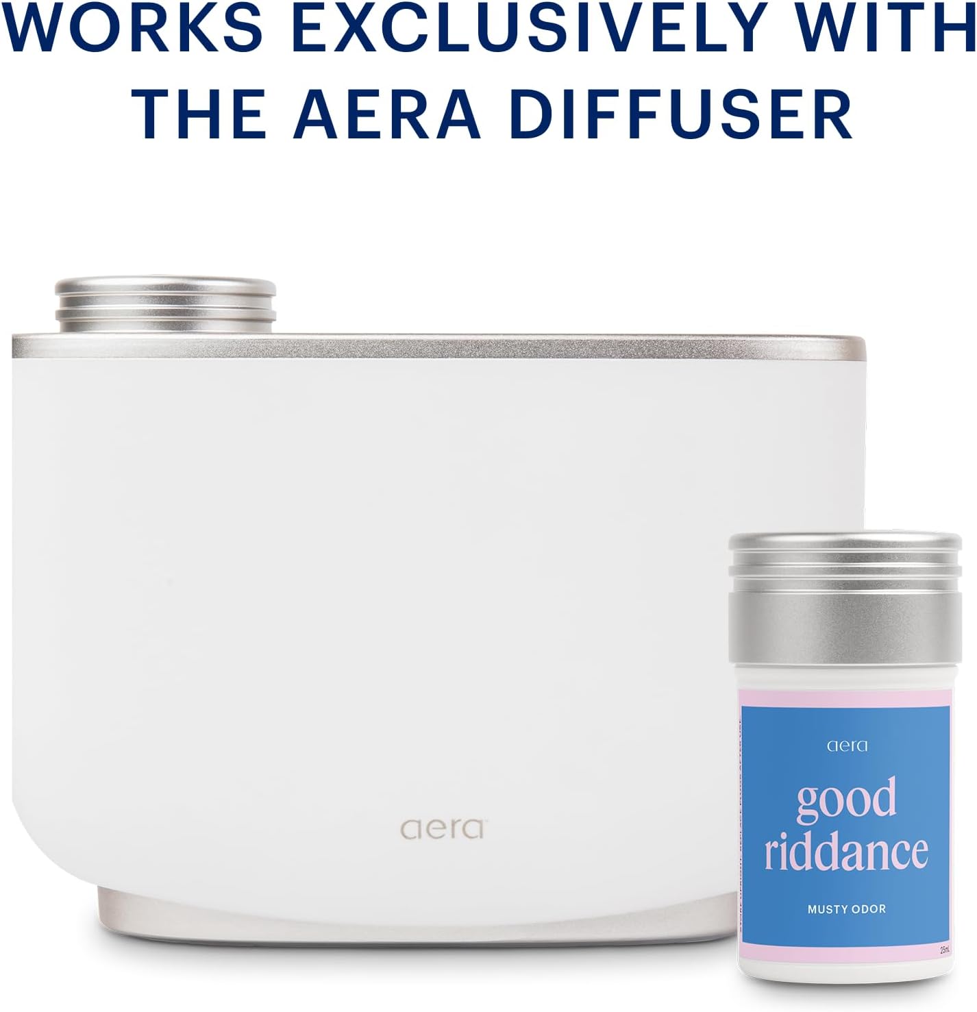 Aera Good Riddance Musty Odor - Essential Oil for Home - Deodorizing Fresh Fragrance - Notes of Water, Fresh Mint and Citrus - Scent Refill - Works with The Aera Diffuser - Image 5