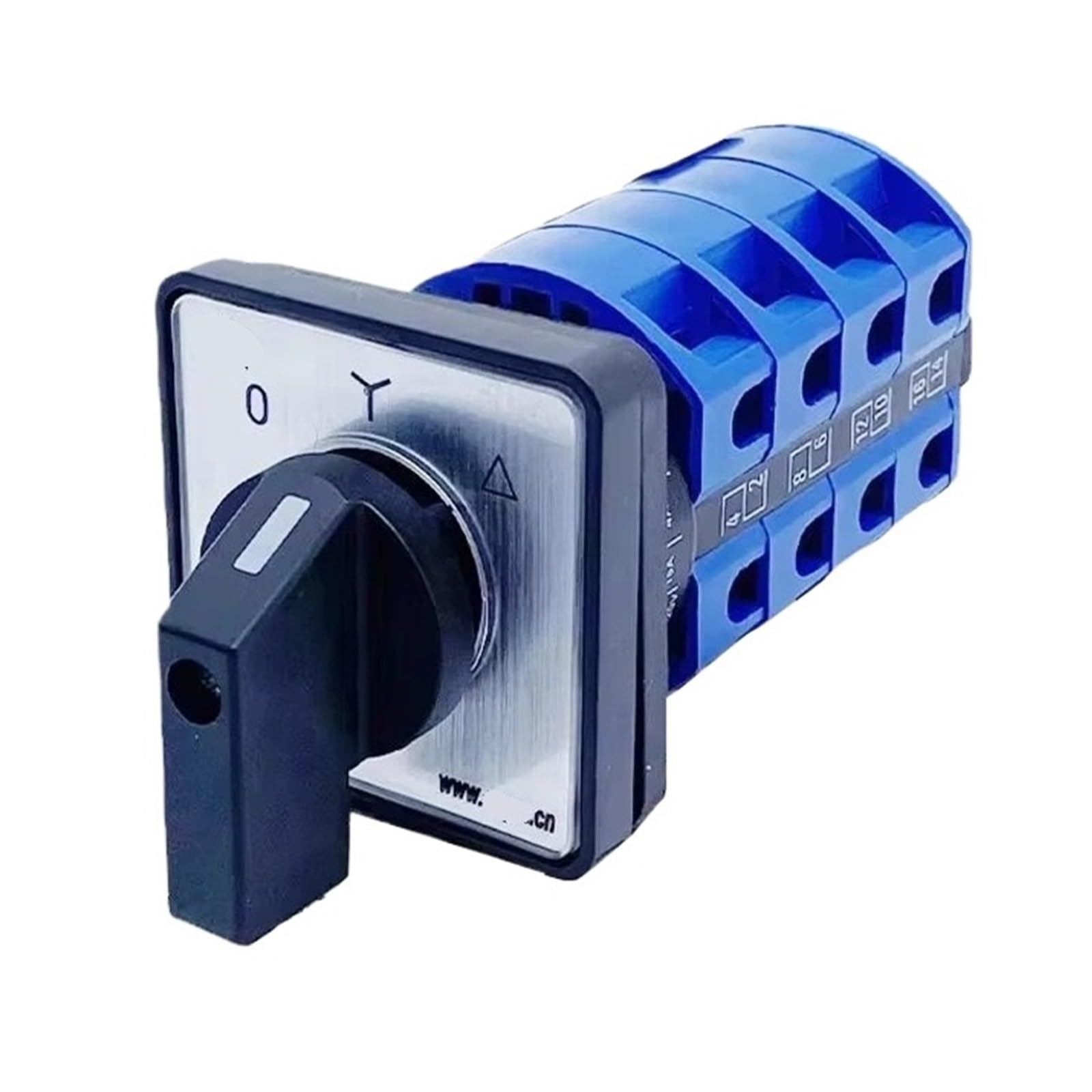 YWZVBSDCS LW26-25 M07/4 Regulating And Switching Two Speed Four Section 25A Transfer Rotary Cam Switch