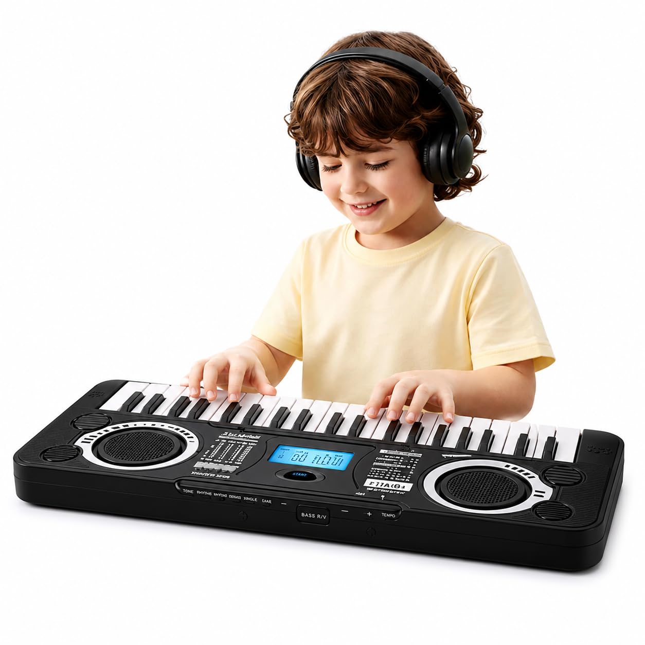 Crynboo Kidz 37 Keys Musical Keyboard Piano Toy for Kids, Electronic Learning Piano with 37 Tunes, Plug & Play Music Keyboard, Educational Musical Instrument Toy for Boys & Girls Age 3+ Years-image-47