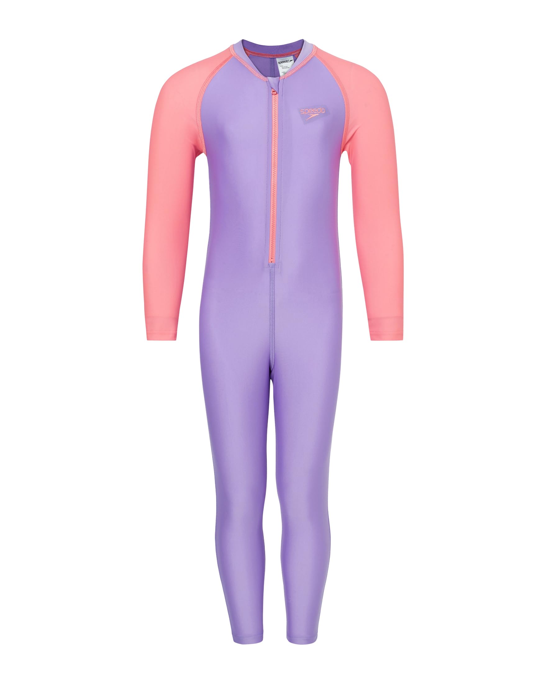 Speedo Tots Unisex Endurabrite Colorblock All in One Suit for Boys and Girls-image-34