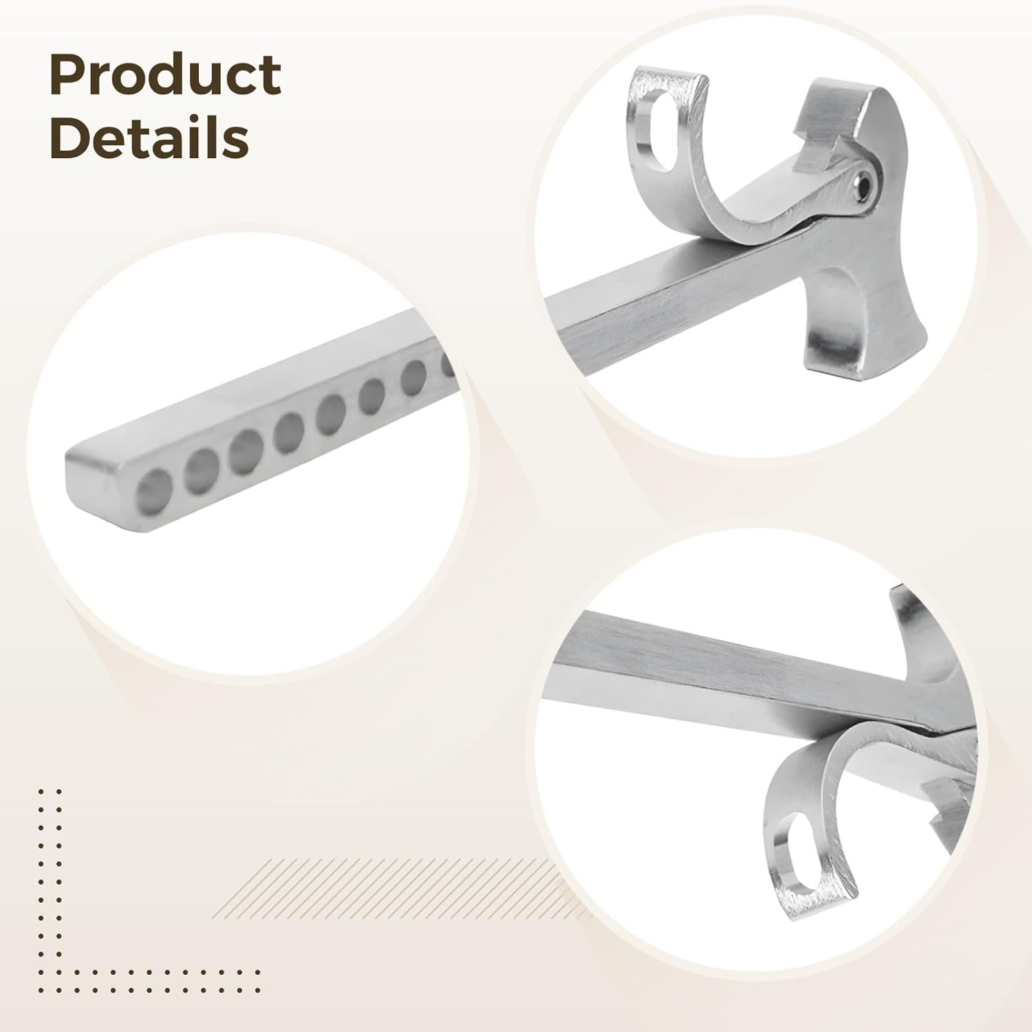 Professional Stage Pin Removal Tool, Multi-Hole Alloy Pin Extractor Hammer For Rigging Maintenance