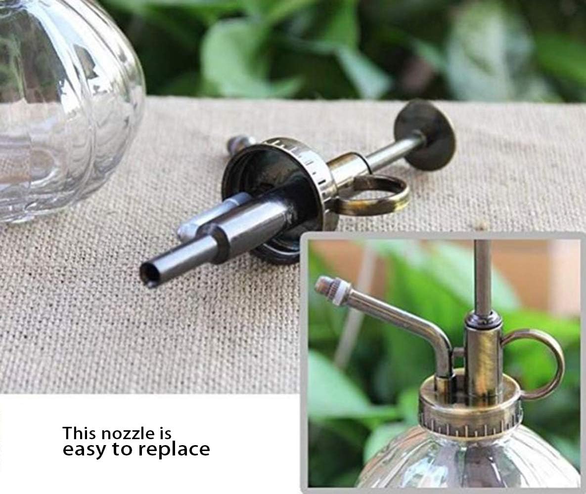 Plastic Top Pump Lianshi Replacement of Sprayers Watering Nozzles for Bottles Plastic Nozzle Top Pump for Small Glass Watering bottle Plastic sprinkler head