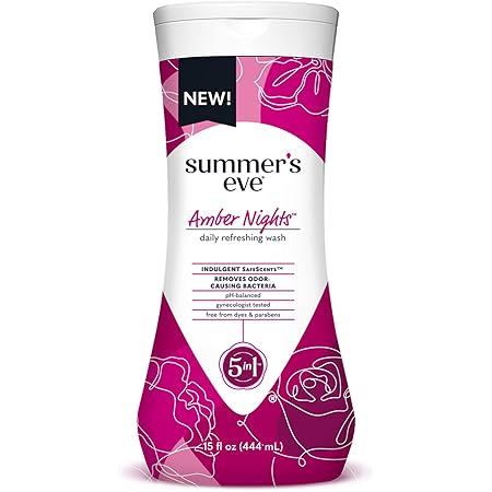 Amazon.com: Summer's Eve Amber Nights with Oat and Shea Extracts, Daily