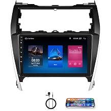 10.1 Inch IPS Touch Screen Android Car Radio for Toyota Camry 2012-2014, 2GB+64GB/4GB+64GB, Wireless Carplay & Android Auto, Bluetooth 5.4, WiFi, GPS, FM RDS, EQ, SWC and AHD Backup Camera