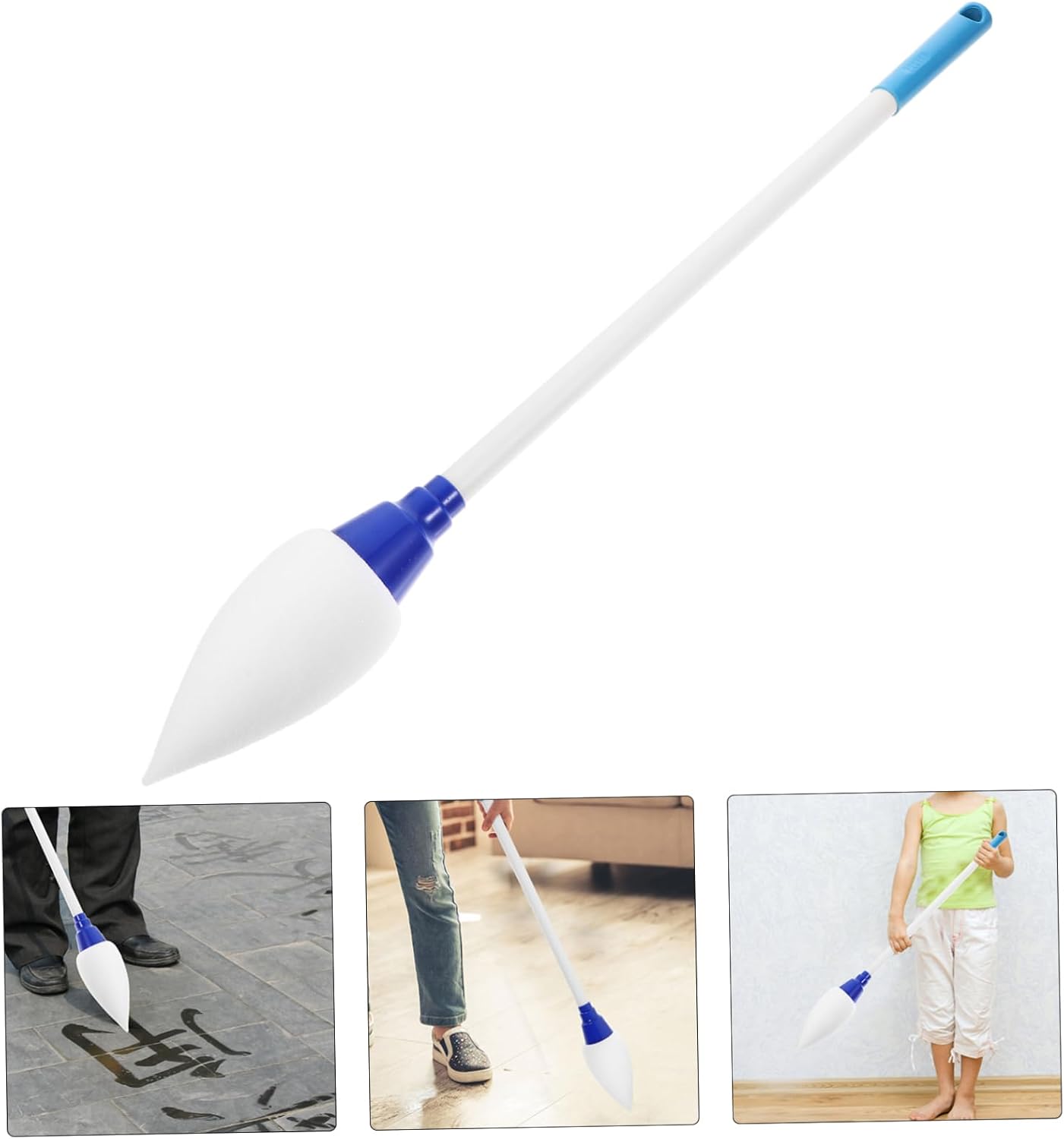 Large Sponge Water Writing Brush for Outdoor Use Lightweight Portable Calligraphy Pen with Smooth Tip Suitable for Beginners and Professionals Random Color
