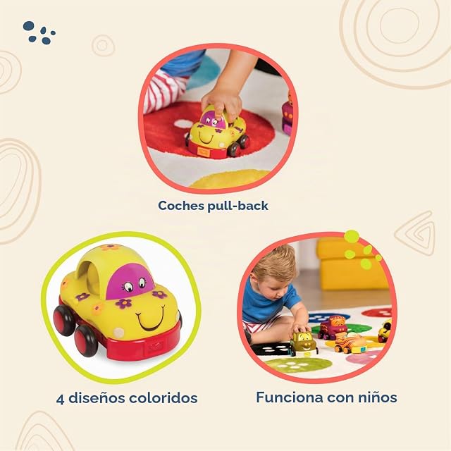 Foto 5 de 7 de B. toys Wheeee-LS! - carritos de tracción con Sonido