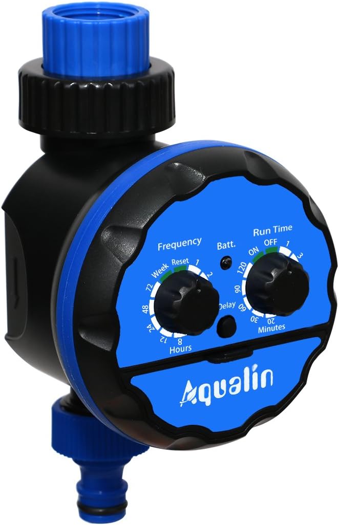 Waterproof Water Timer Electronic Irrigation System Controller for Garden,Yard, Lawn With Delay Function