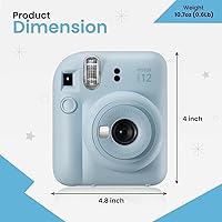 Vista 3 de Fujifilm INSTAX MINI 12 Blue Bundle 2025