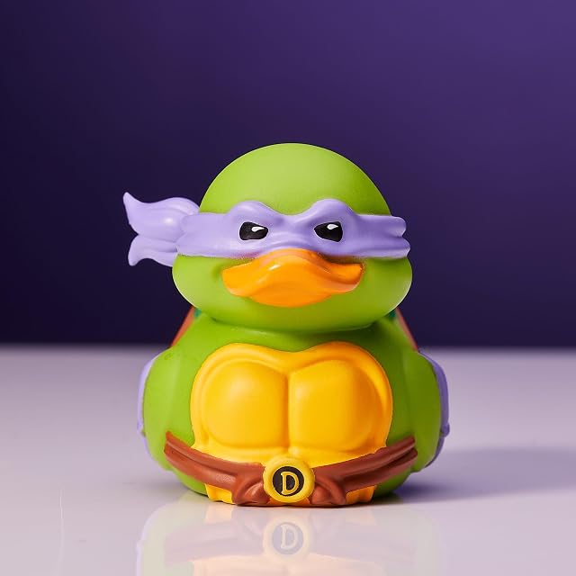 Foto 3 de 6 de TUBBZ Mini: Teenage Mutant Ninja Turtles - Donatello Figura Mini Coleccionable de Pato de Goma Disfrazado