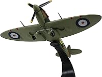 Vista 3 de HANGHANG 1/72 Scale United Kindom Spitfire Fighter Attack Plane Metal Fighter Military Model Fairchild Republic Diecast Plane Model for Commemorate