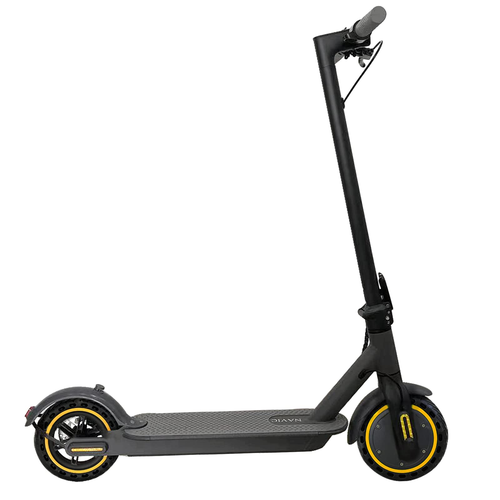 NAVIC Electric Scooter with Dual Suspension Braking 350W 500W Motor 19 22 Mph Max 22 25 27 49Miles