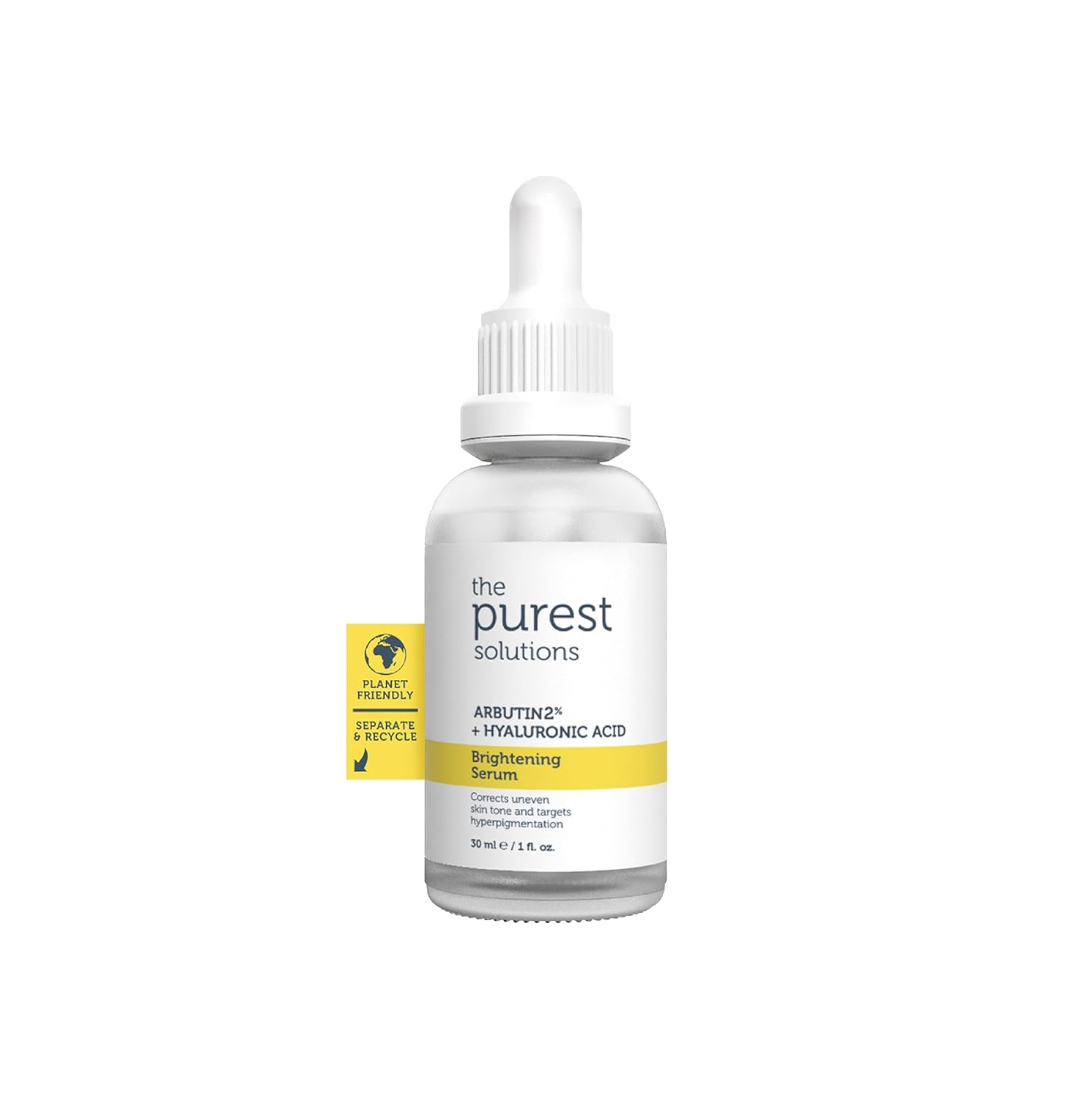 The Purest Solutions Brightening Serum (Arbutin 2% + Hyaluronic Acid) – Eliminate Skin Tone Inequalities & Support Vibrant Bright Skin – Vegan | Cruelty Free | Eco Friendly (1 fl. oz) The Purest Solutions Brightening Serum (Arbutin 2% + Hyaluronic Acid) – Eliminate Skin Tone Inequalities & Support Vibrant Bright Skin – Vegan | Cruelty Free | Eco Friendly (1 fl. oz)