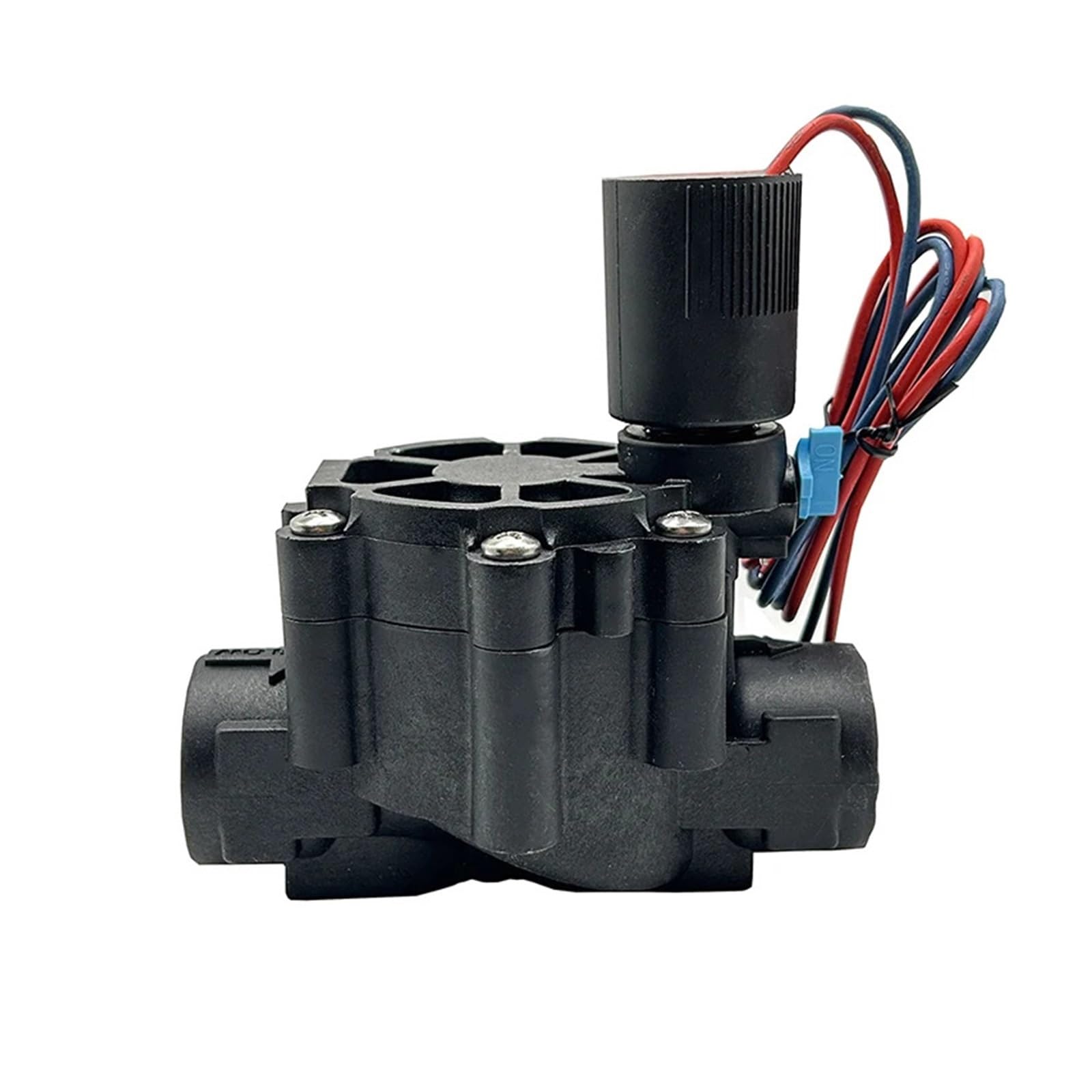 PEQYUACTE 1PCS 1/2" 3/8'' 3/4" 1" water solenoid valve 220V 12V 24V normally closed nylon valve suitable for farm garden landscape irrigation(220VAC,0.5 Inch)