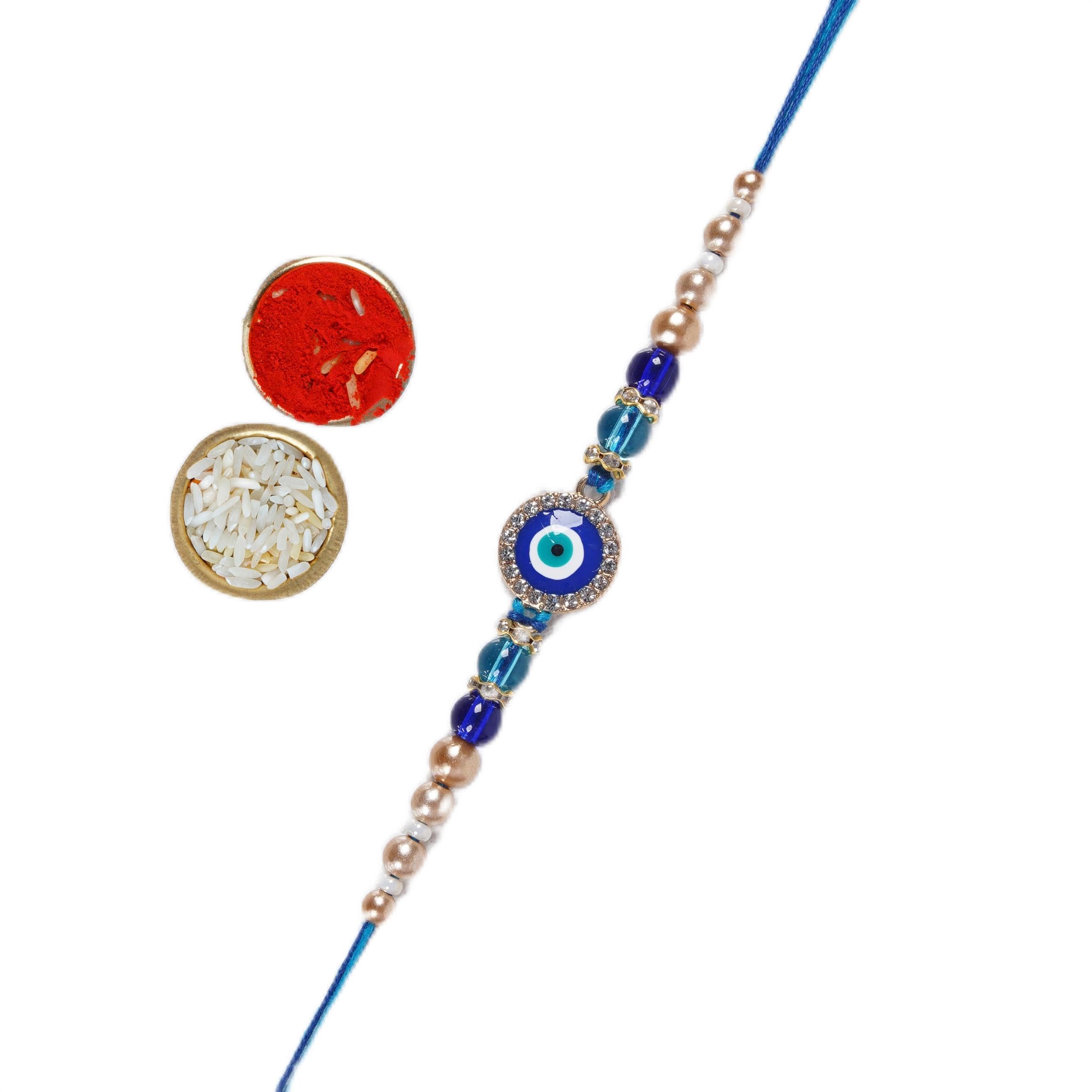 Men Evil Eye Rakhi For Bhaiya/Bhai/Brother (B0CV7GYBPY) Amazon Price History, Amazon Price Tracker