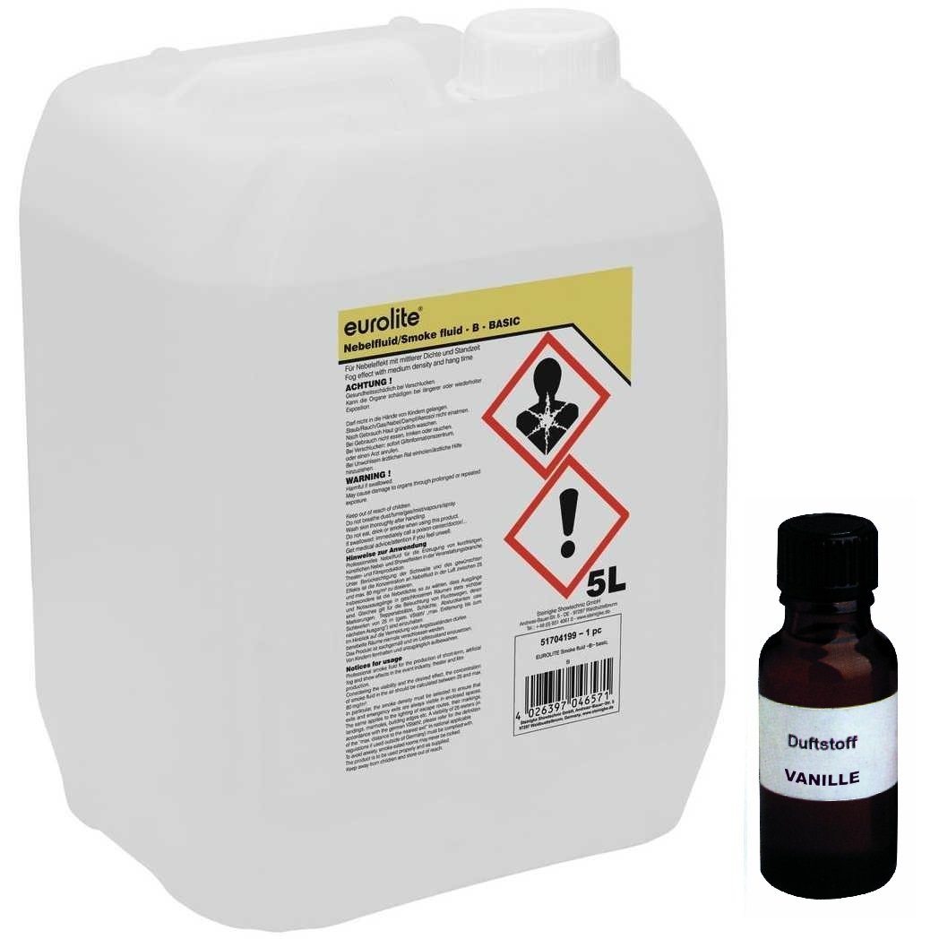 4,00€/l ROOKIE 5 Liter Smoke Fluid Flüssigkeit + Nebelfluid Duftstoff Minze Mint