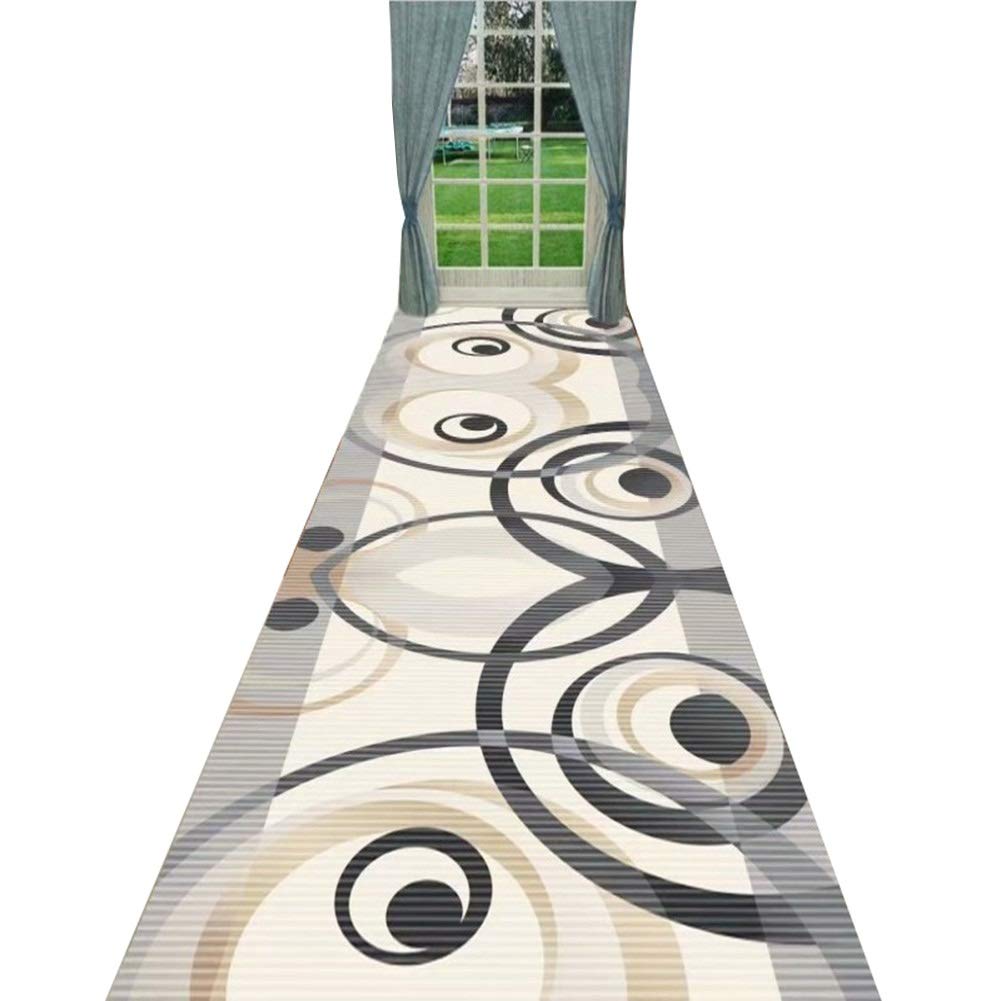 Tapis de couloir moderne et résistant à l'usure pour passage et entrée sur mesure