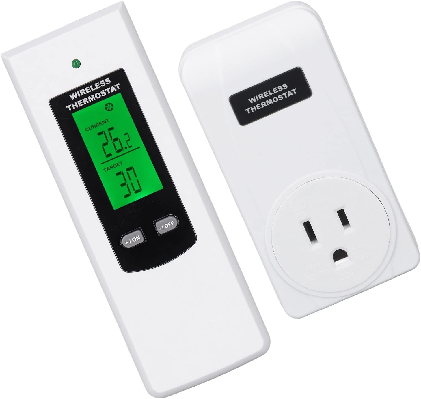 Wireless Thermostat Outlet, Digital Temperature Controller