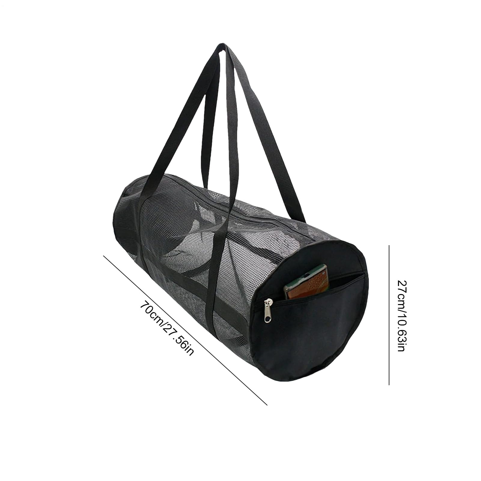 Scuba Diving Bag - Mesh Duffle Bag, Scuba Diving Equipment Bag | Folding Large Capacity Scuba Bag Dive Mesh, Basketball Football Storage Bag, Sports Yoga Fitness Training Bag for for Swim Gym Gears