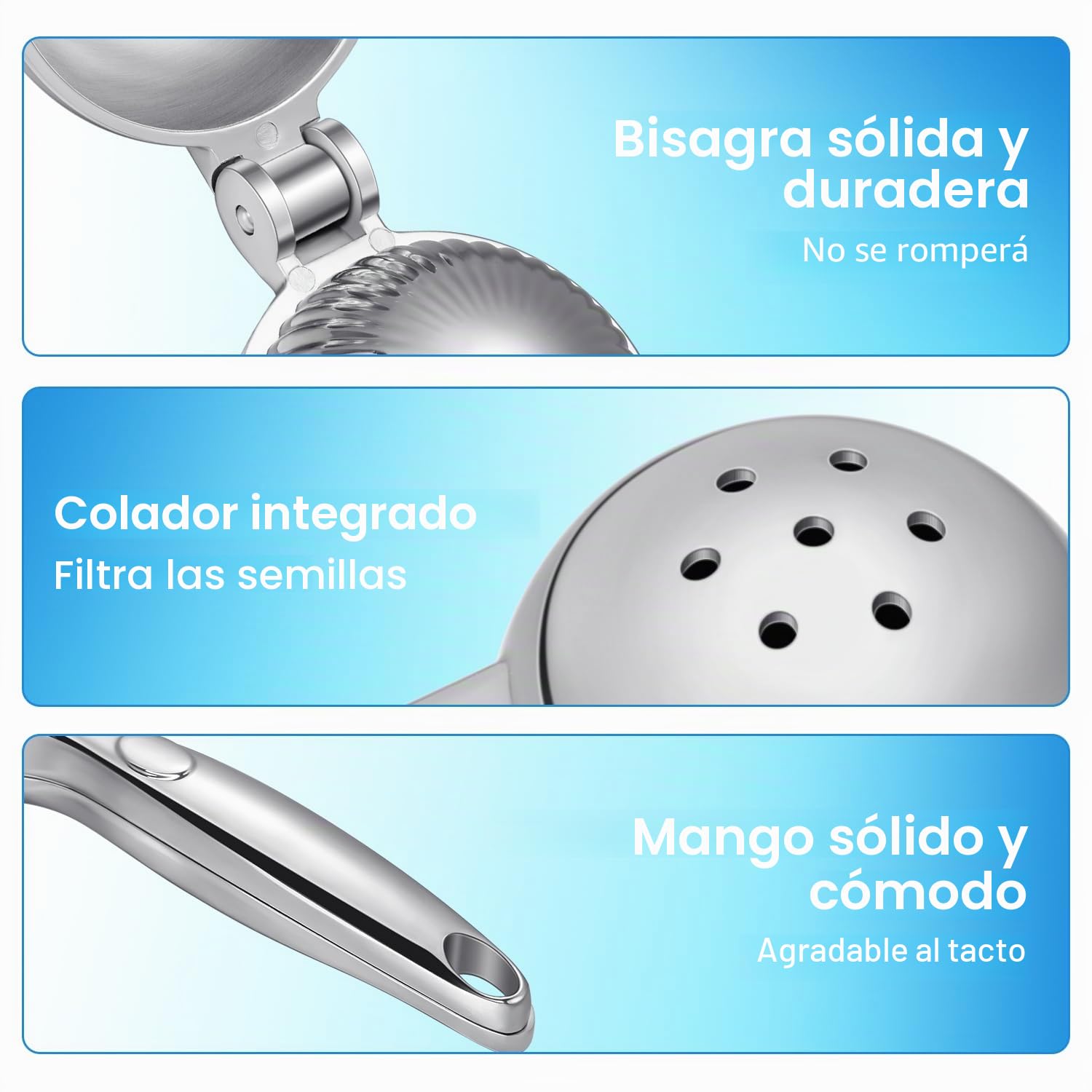 Sopito Exprimidor de limones manual para cocina, cócteles, bares
