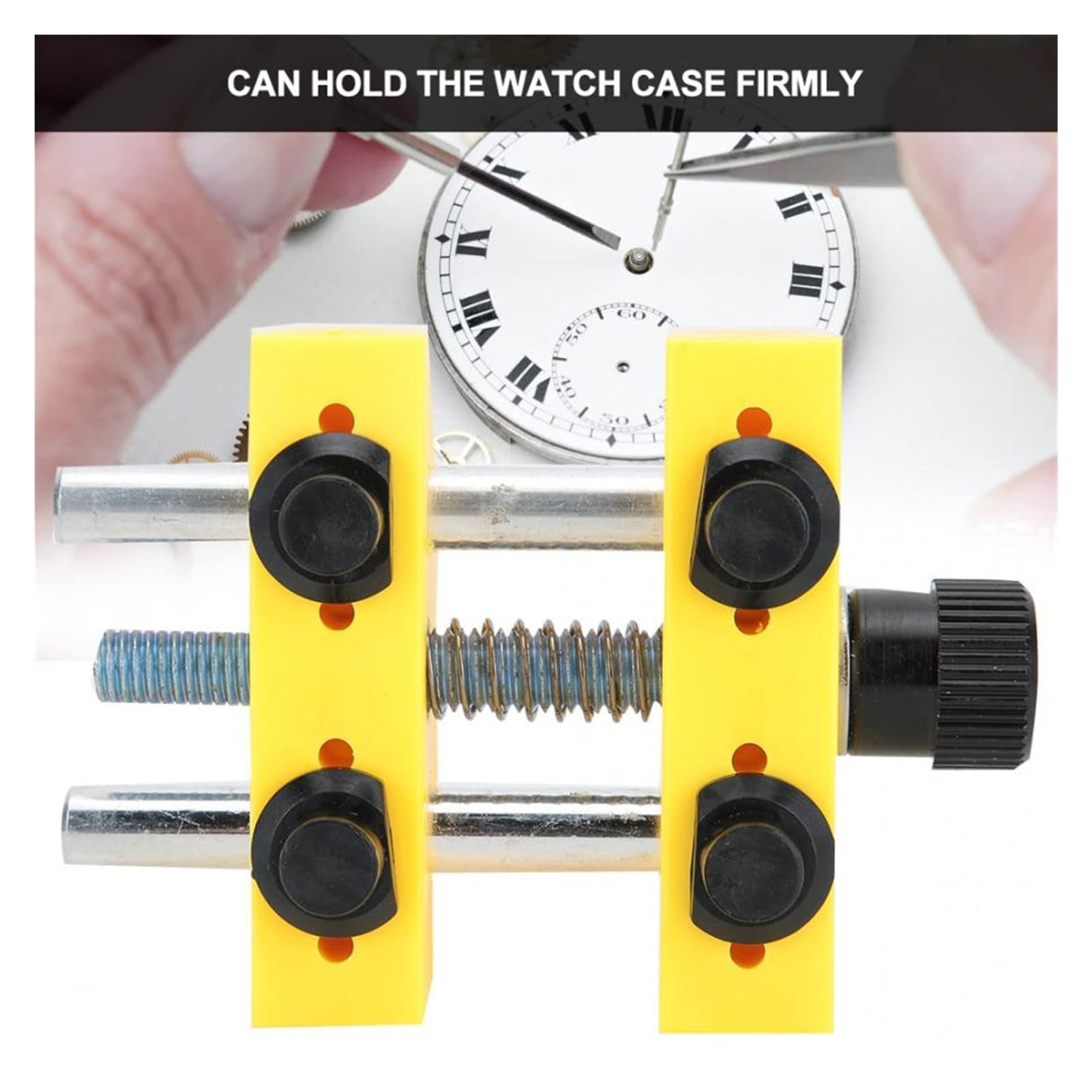 Herramienta para Abrir Cajas de Relojes, Accesorios Profesionales de reparación para relojeros, Kit de Herramientas Esenciales para talleres de relojería