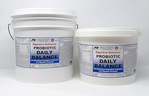 Miniatura 3 de Dogzymes Probiótico Balance Diario 5 mil millones de enzimas CFU Base Orgánica de Suero