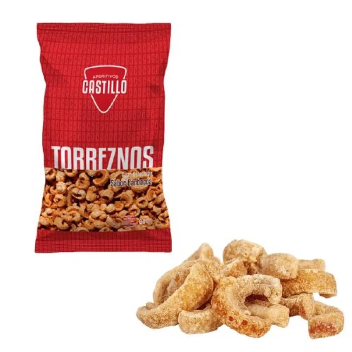 Torreznos Sabor Barbacoa 800g | Corteza de Cerdo Frita Snack Crujiente Premium | Toque Ahumado | Ideal Hostelería, Eventos, Fiestas y Compartir