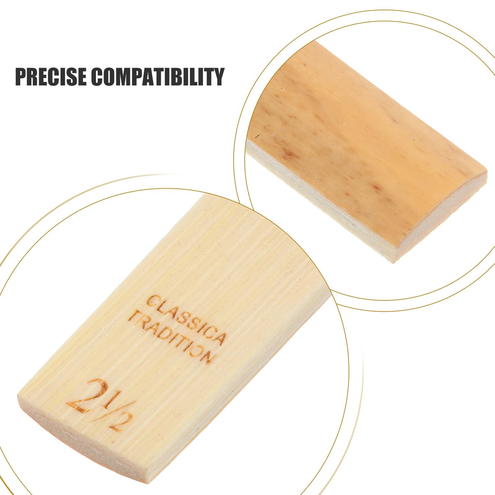 30piezas Cañas Tradicionales para Saxofón Soprano Resistencia Accesorios para Instrumentos Musicales para Principiantes y Profesionales