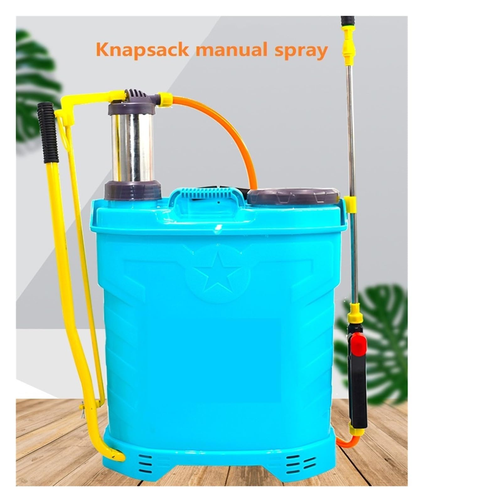 Rociador de jardín, Desinfectante pulverizador Manual de Mochila, aplicador Alta presión a(16L)