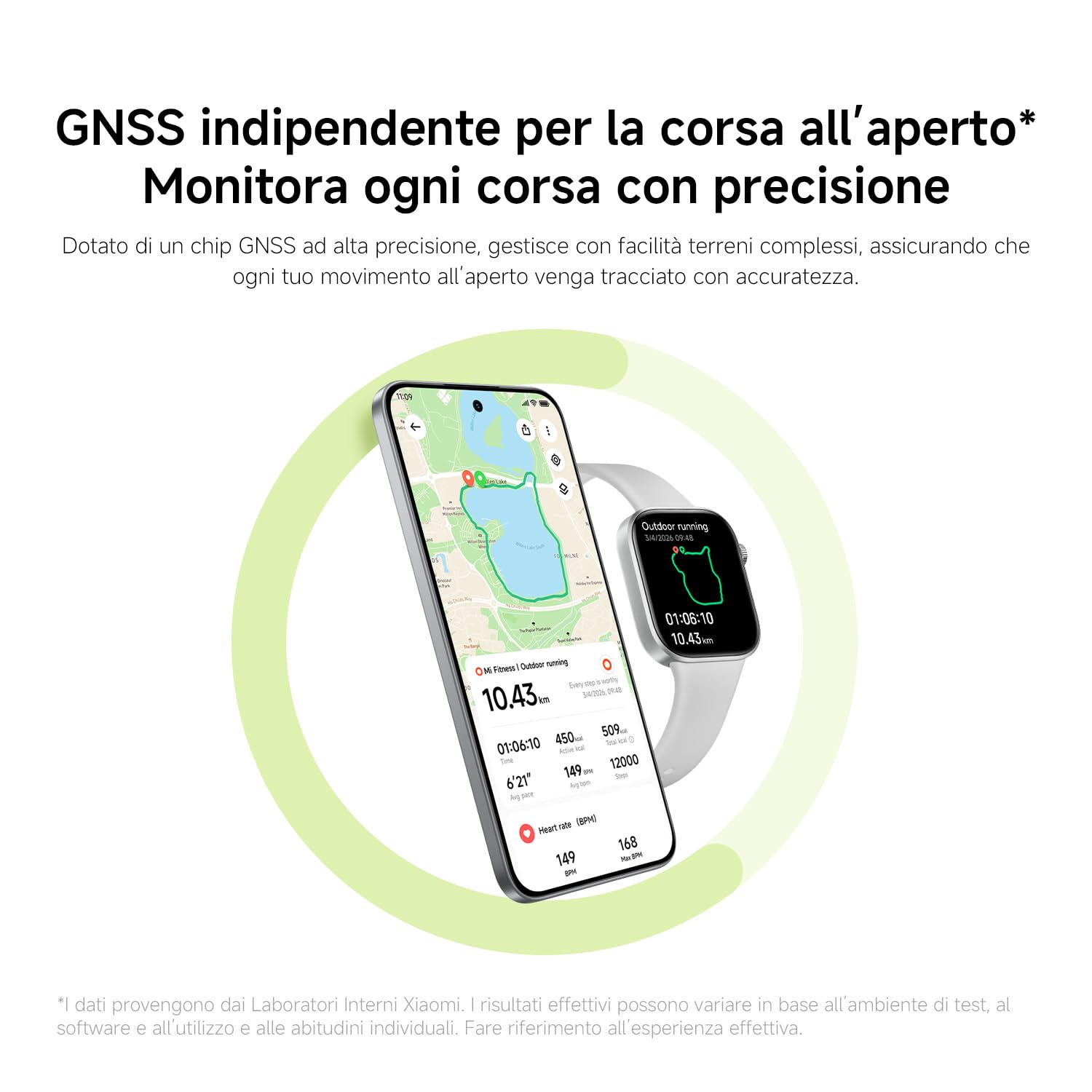 XIAOMI Redmi Watch 6, Smartwatch Uomo Donna, Activity Tracker AMOLED 2.07'' con Monitoraggio di Frequenza Cardiaca, 150+ modalità sportive, Autonomia 24 giorno, 5ATM, GPS, Android&iOS, Nero