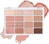 Wakemake Soft Blurred Eye Palette 03 Sunset Blurred, Best of Beauty Korea Award Winning, 16 Colors, Matte, Glitter, Korean Cosmetics, Everyday Eyeshadow Palette, Eyeshadow, Natural Color Development