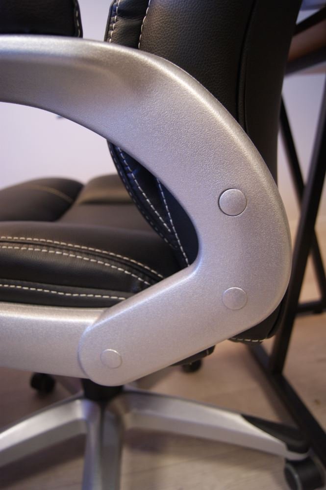 Fauteuil de bureau pied chrome AVETIC