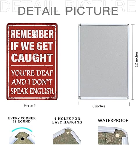 Miniatura 3 de Divertidos letreros de bar para decoración de bar del hogar, arte de pared, decoración de cueva de hombre, letreros de garaje para hombres, juego de