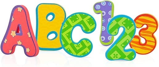 Nuby Foam Bath Letters And Numbers 36 Pieces Amazon Co Uk Baby