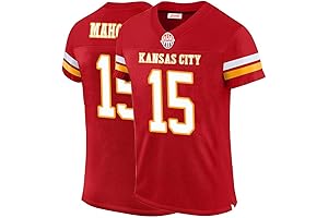 Mahomes Youth Kansas City Red Football Jersey