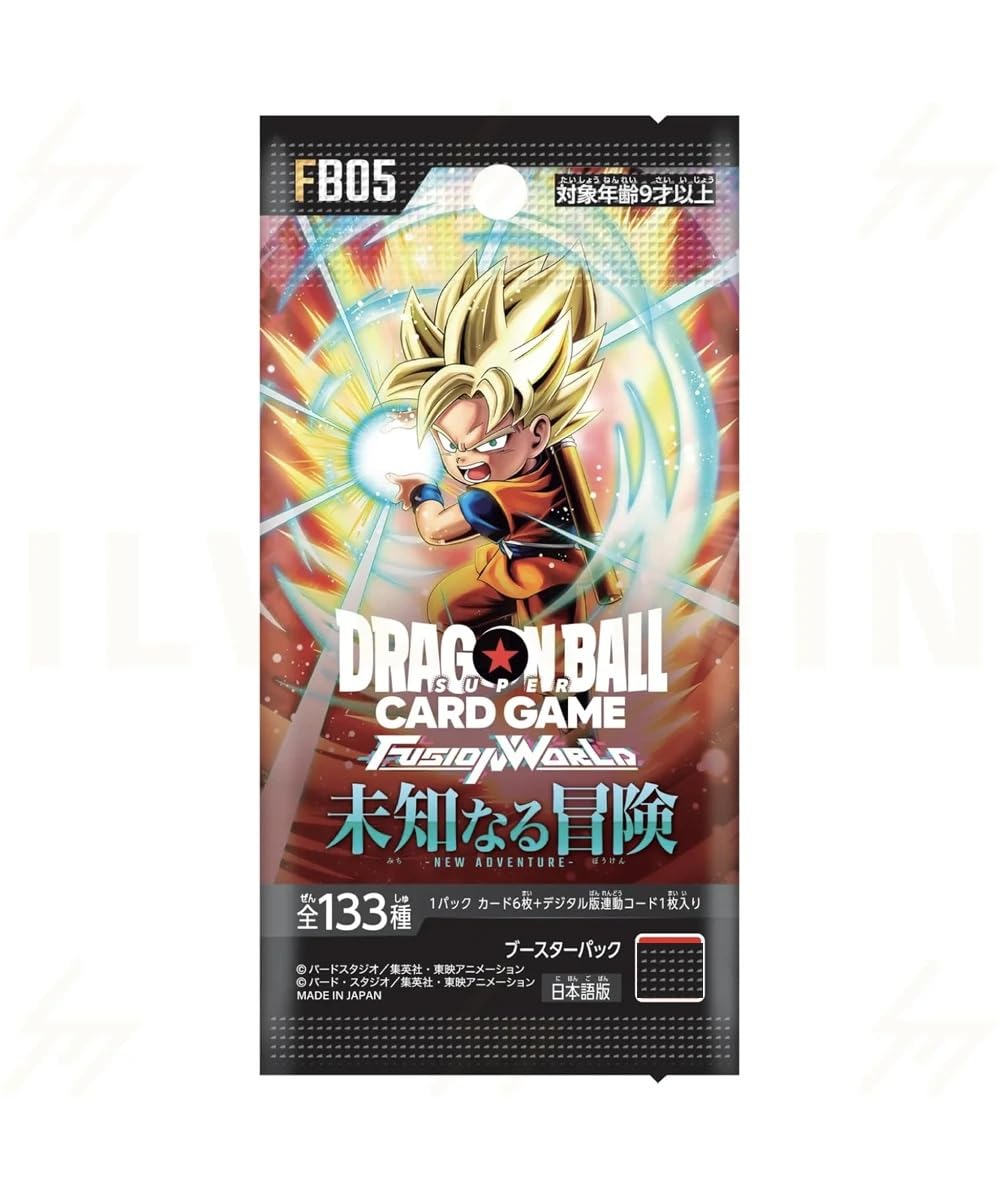 1 Pack) Dragon Ball Super Card Game - FB05 Japanese Card Booster