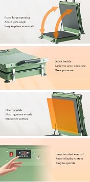 Heat Press Machine for T-Shirts, 15x15