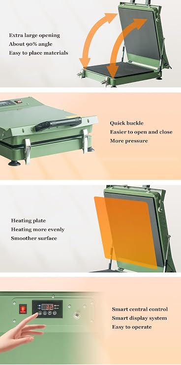 Heat Press Machine for T-Shirts, 15x15
