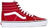 Vans Unisex Sk8-Hi Racing RedTrue White Sneaker - 11, Racing Red